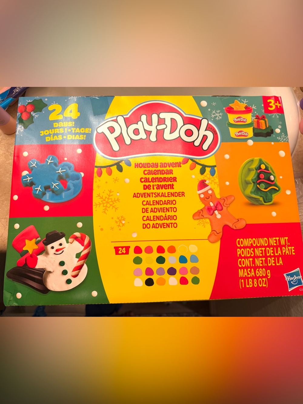 Holiday Advent Calendar - Multicolor Creative Play Set